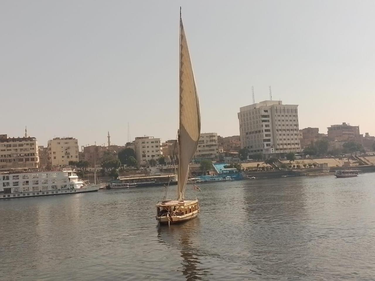 מלון אסואן Nile Felucca Adventure מראה חיצוני תמונה