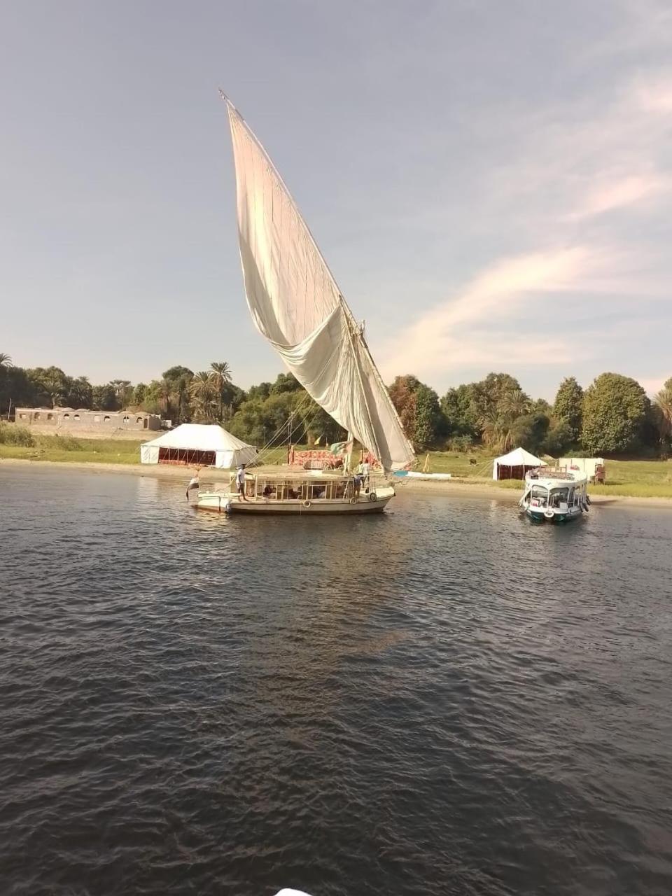 מלון אסואן Nile Felucca Adventure מראה חיצוני תמונה