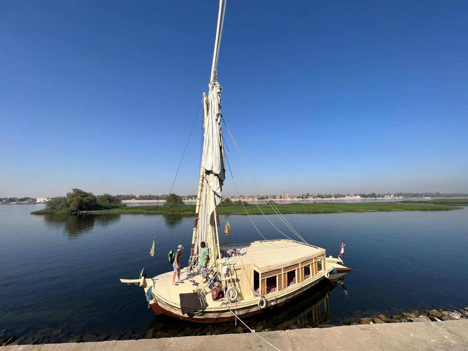 מלון אסואן Nile Felucca Adventure מראה חיצוני תמונה