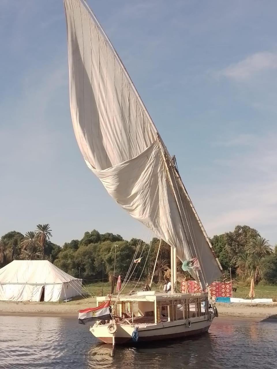 מלון אסואן Nile Felucca Adventure מראה חיצוני תמונה