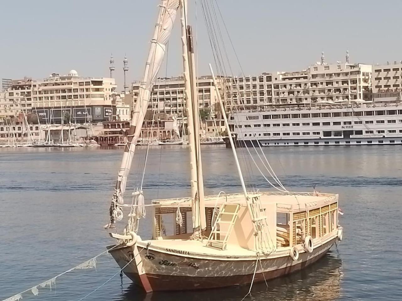 מלון אסואן Nile Felucca Adventure מראה חיצוני תמונה