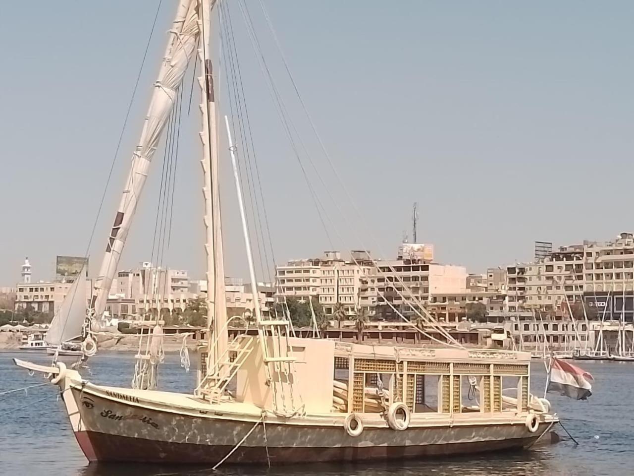 מלון אסואן Nile Felucca Adventure מראה חיצוני תמונה