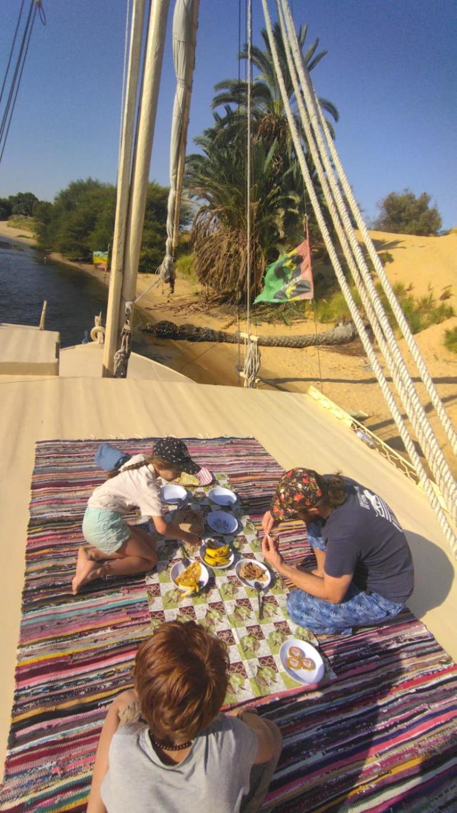 מלון אסואן Nile Felucca Adventure מראה חיצוני תמונה